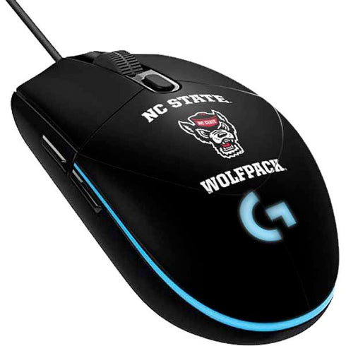 North Carolina State University NC Wolfpack G203 Prodigy RGB Wired Gaming Mouse Skin